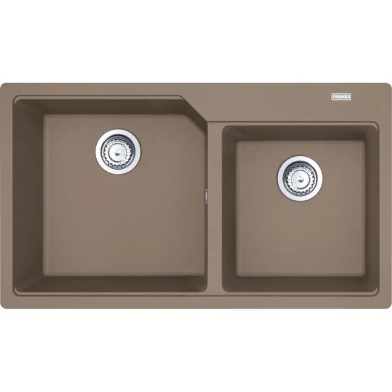 Franke URBAN UBG 620-78 - Évier de cuisine Fragranite, 2 bassins, Traitement hygiénique
