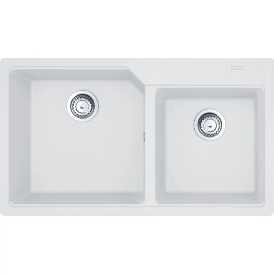Franke URBAN UBG 620-78 - Кухонный раковина Фрагранит, 2 бассейна, санитеизированное лечение