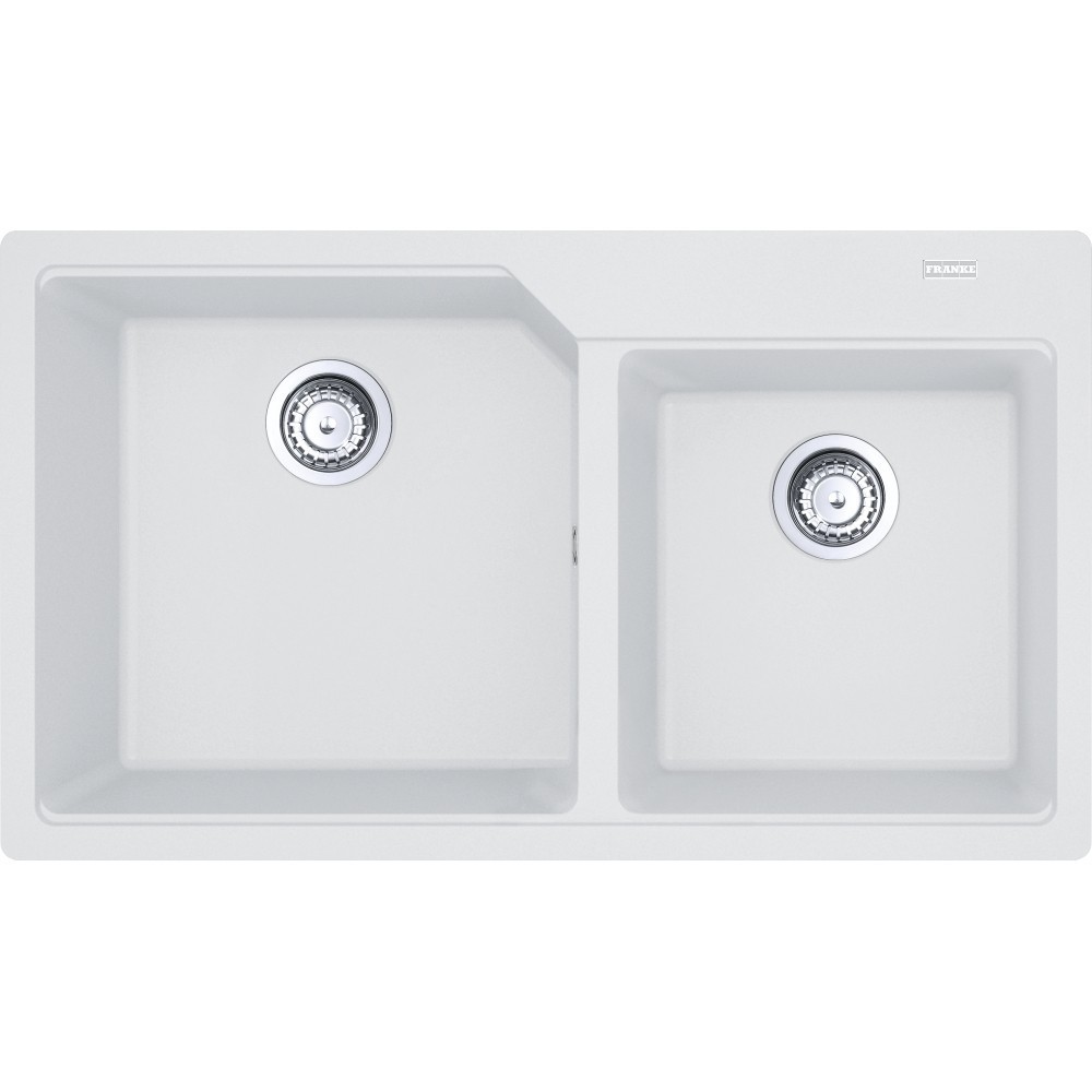 Franke URBAN UBG 620-78 - Lavello Cucina in Fragranite, 2 Vasche, Trattamento Sanitized