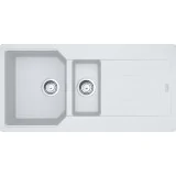 Franke URBAN UBG 651 - Lavello da Cucina in Fragranite, 1 Vasca + Vaschetta, Sanitized