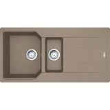 Franke URBAN UBG 651 - Lavello da Cucina in Fragranite, 1 Vasca + Vaschetta, Sanitized