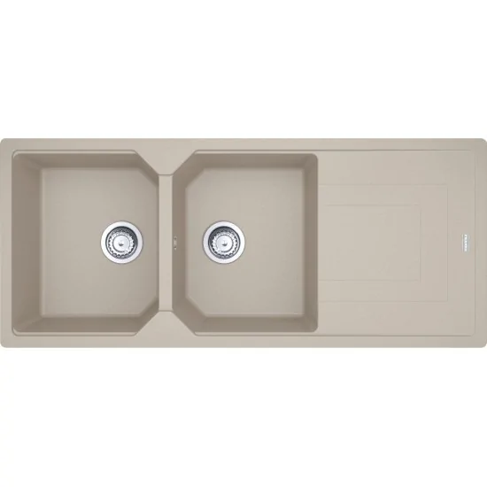 Évier de cuisine Franke dans Fragranite, 2 Vasche, Sanitized