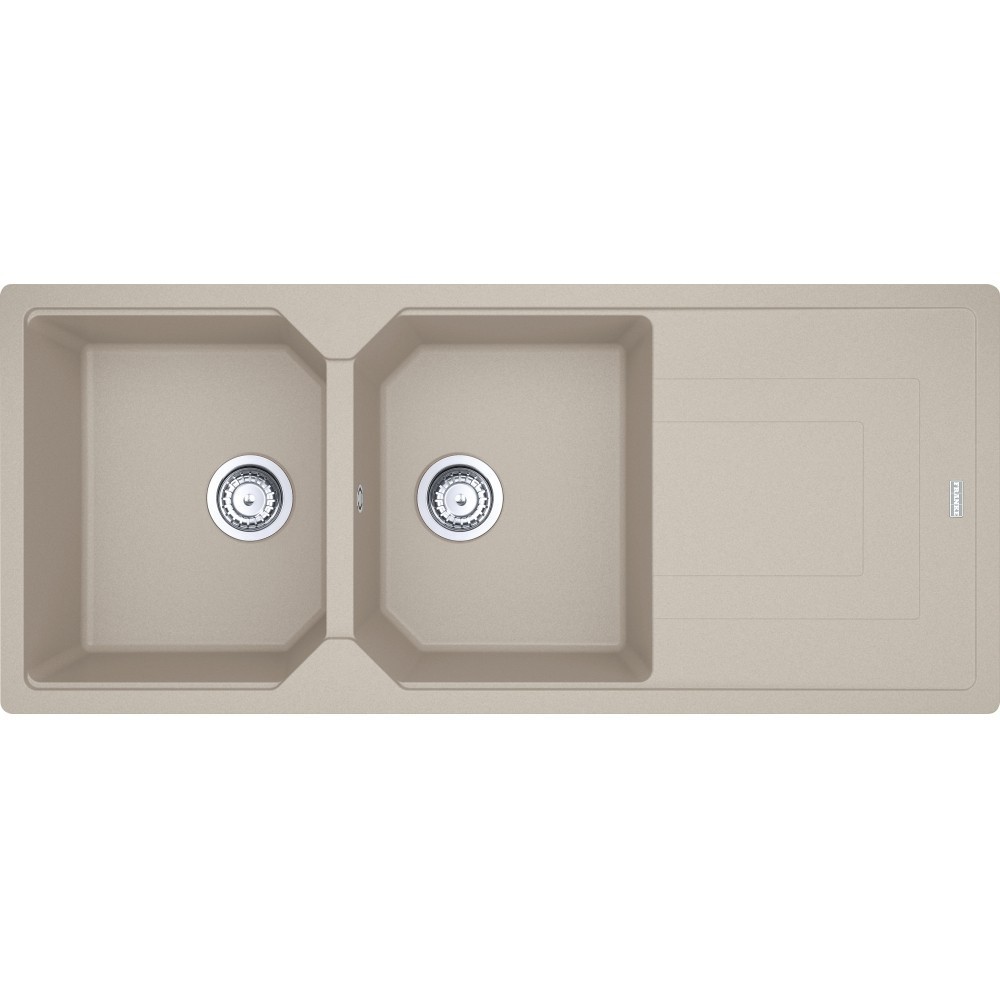 Évier de cuisine Franke dans Fragranite, 2 Vasche, Sanitized
