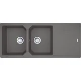 Évier de cuisine Franke dans Fragranite, 2 Vasche, Sanitized