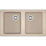 Évier de cuisine Franke - Fragranite, 2 Vasche, Incasso, Sanitized