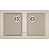 Lavello Cucina Franke - Fragranite , 2 Vasche, Incasso, Sanitized