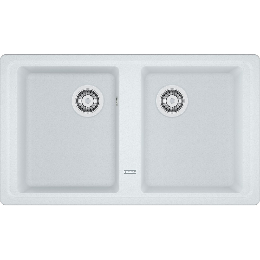 Küchenspüle Franke - Fragranite, 2 Vasche, Incasso, Sanitized