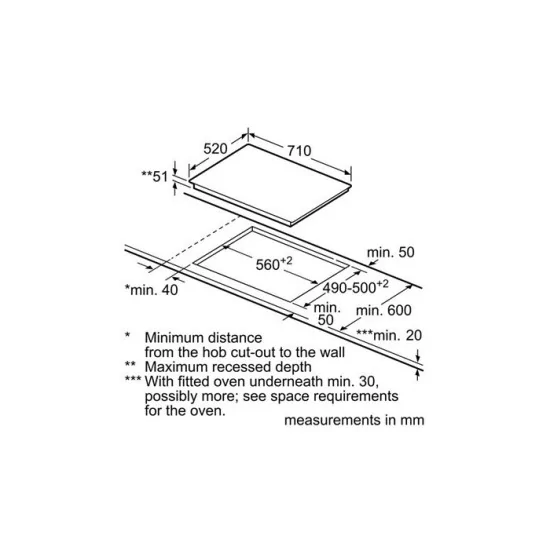 siemens 70 cm de inducción, eh775fe27e