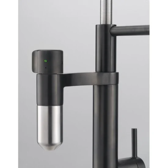 Franke Vital Semi-Pro - Cocina de Blender Cromada Negro, Filtro de agua integrado