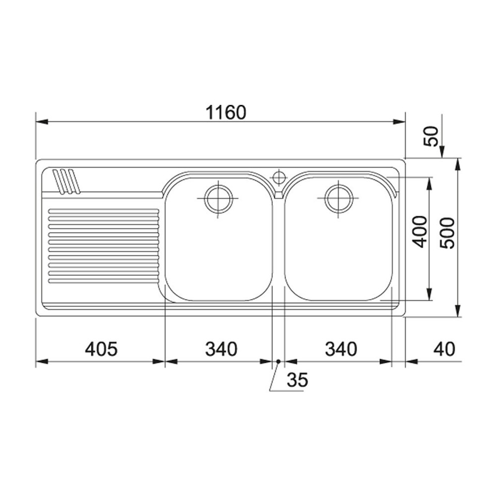 franke Armonia AMT 621 Microdekor