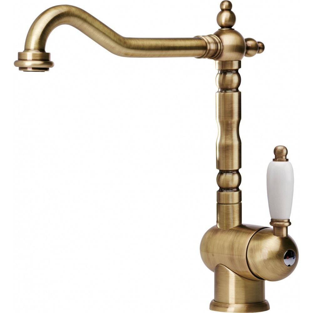 Franke Old England: Classic style kitchen faucet, swivel barrel, high quality