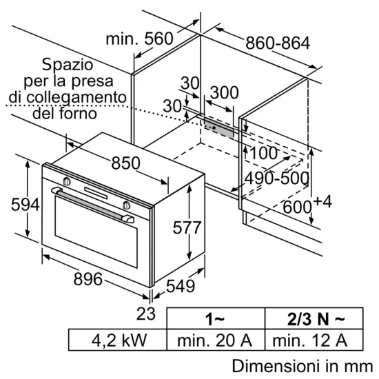 L1ACH4MN0 90x48cm Oven: Volume Cavity 85l в предложении!