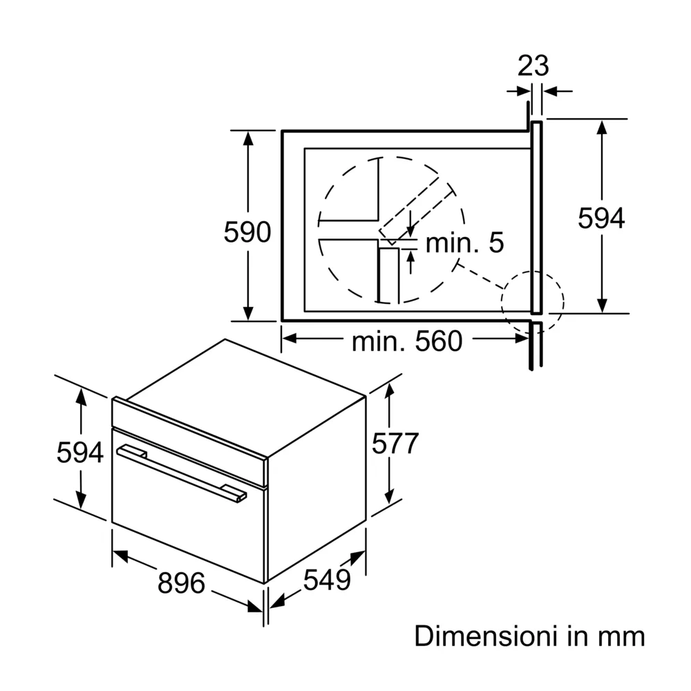 L1ACH4MN0 90x48cm Oven: Volume Cavity 85l в предложении!