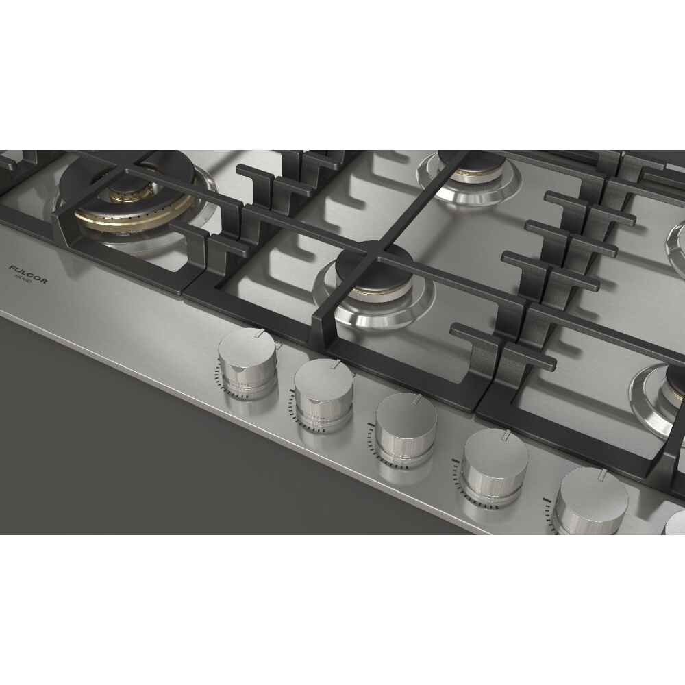 Cocina de gas Fulgor Milano FPH 906 G WK X 90 cm Duegstore.com