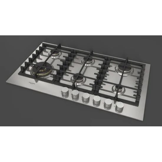 Cocina de gas Fulgor Milano FPH 906 G WK X 90 cm Duegstore.com