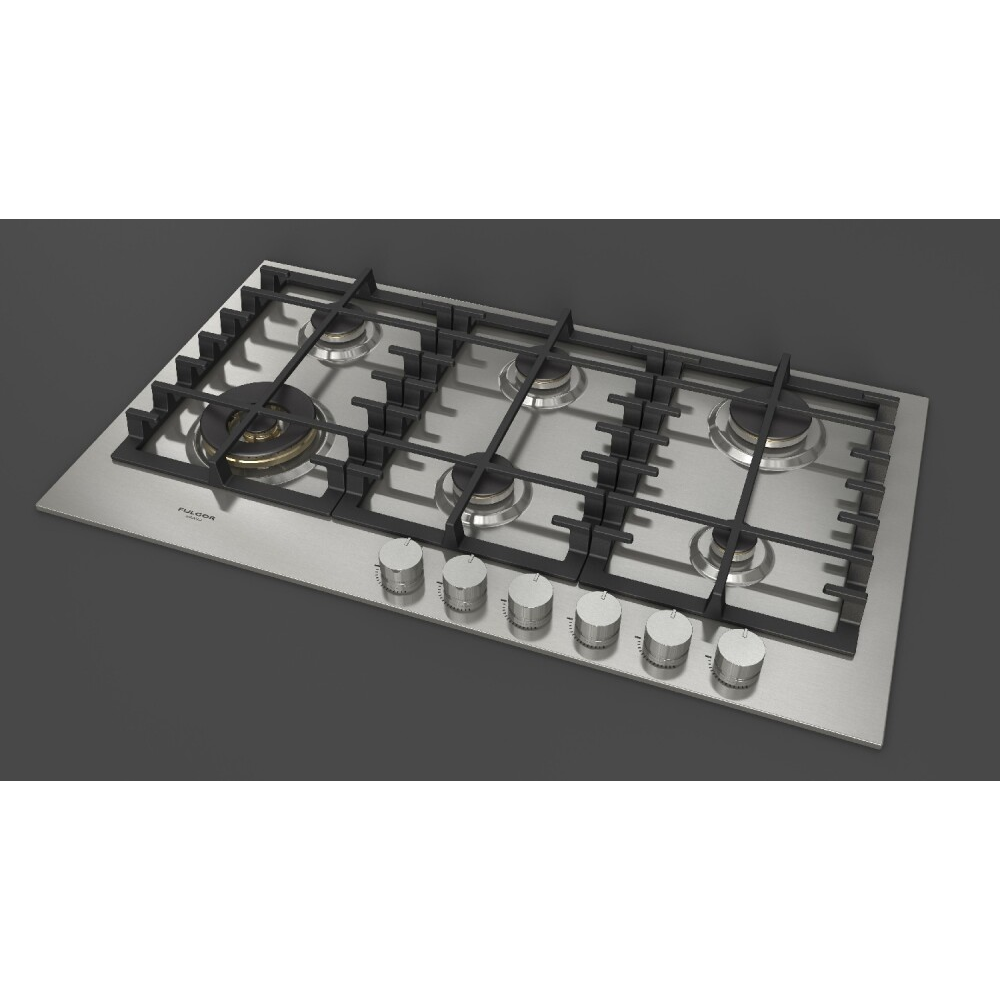 Cocina de gas Fulgor Milano FPH 906 G WK X 90 cm Duegstore.com
