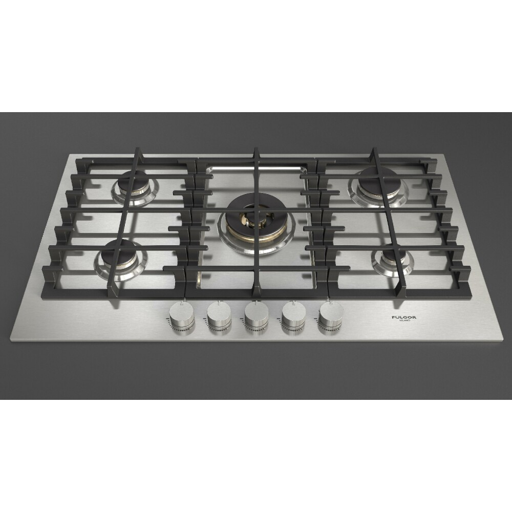 Cuisine à gaz Fulgor Milano FPH 9041 G WK X 90 cm, triple couronne |MISUMI Duegstore.com