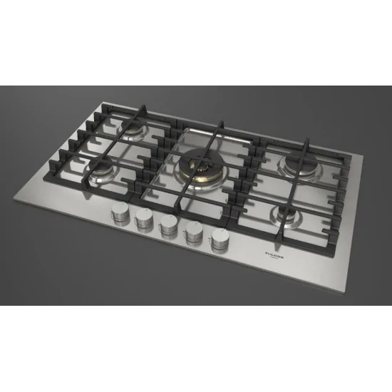 Cuisine à gaz Fulgor Milano FPH 9041 G WK X 90 cm, triple couronne |MISUMI Duegstore.com
