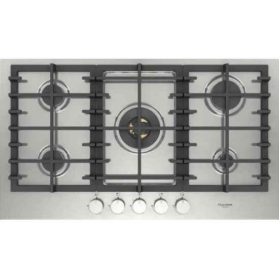 Cocina de gas Fulgor Milano FPH 9041 G WK X 90 cm, Triple Corona Duegstore.com