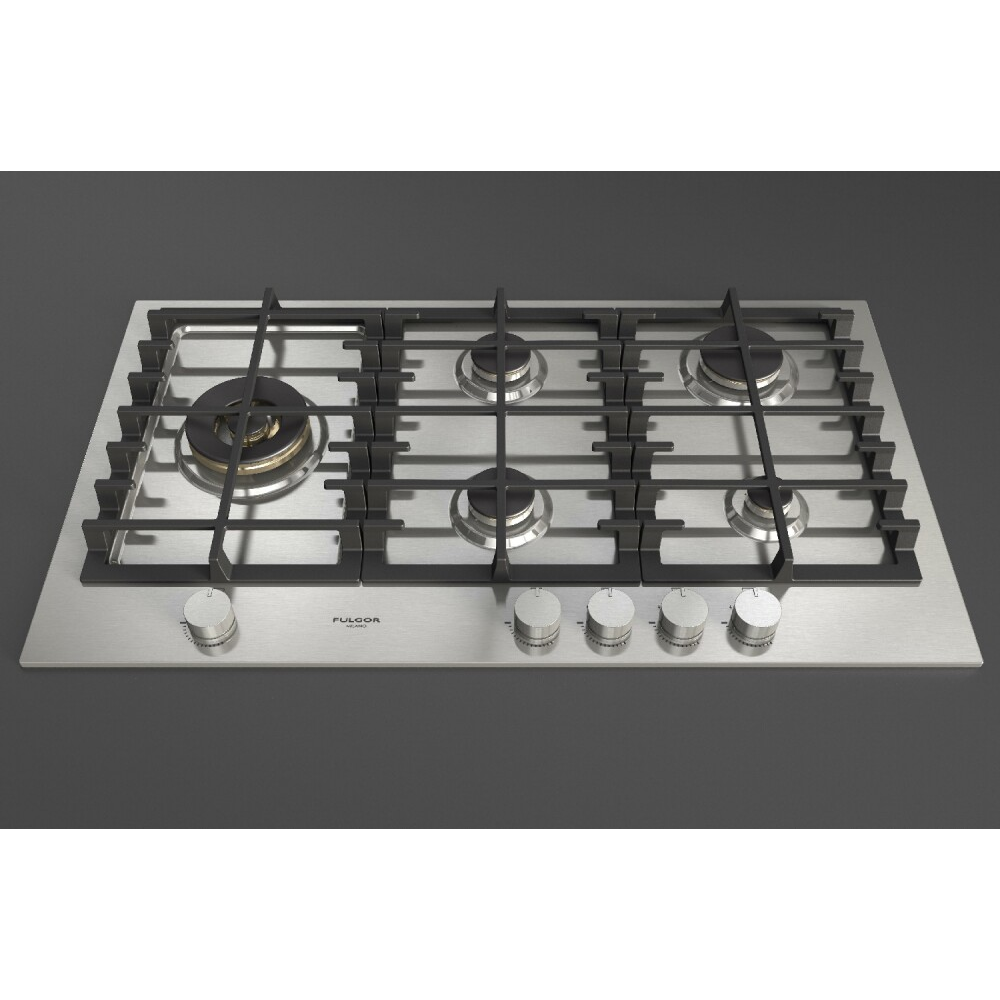 Gaskochen Fulgor Milano FPH 905 G WK X 90 cm, Dreiseitige Krone | Duegstore.com