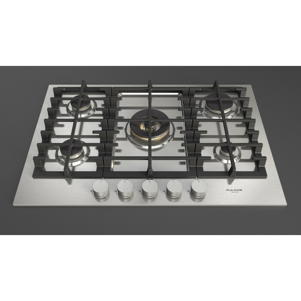 Cocina de gas Fulgor Milano FPH 7541 G WK X 75 cm Duegstore.com