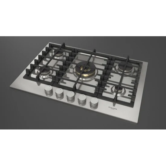 Cocina de gas Fulgor Milano FPH 7541 G WK X 75 cm Duegstore.com