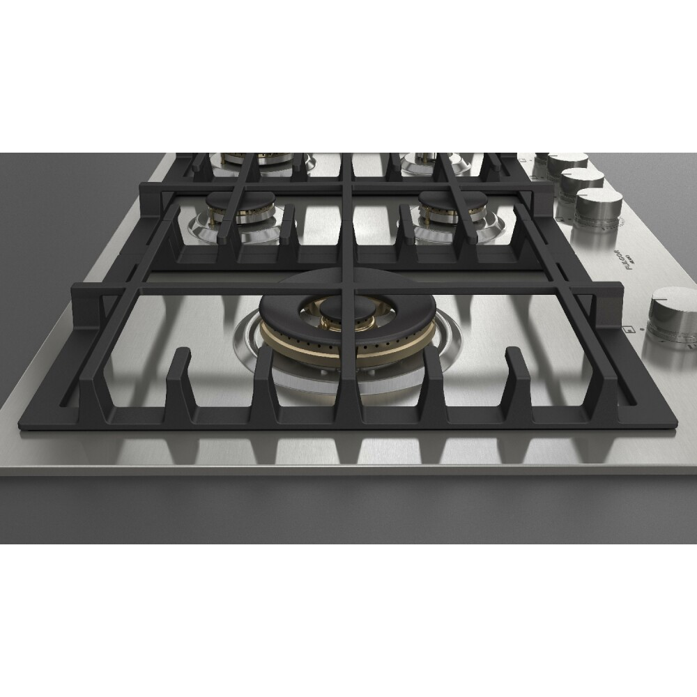 Cocina de gas Fulgor Milano FPH 755 G WK X 75 cm, Gran Fuego Lateral Duegstore.com