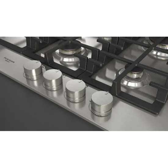 Cocina de gas Fulgor Milano FPH 755 G WK X 75 cm, Gran Fuego Lateral Duegstore.com