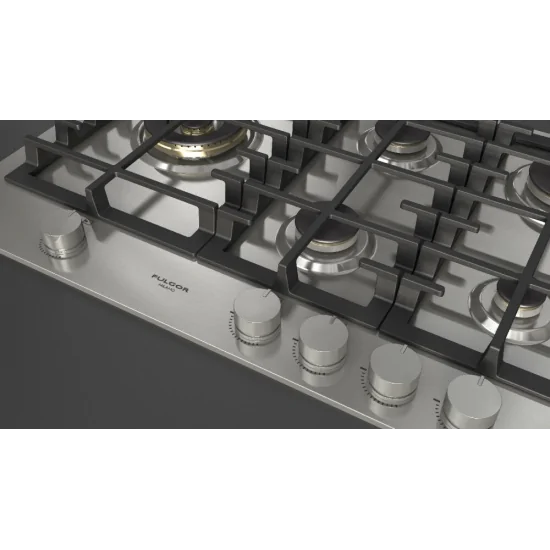 Cocina de gas Fulgor Milano FPH 755 G WK X 75 cm, Gran Fuego Lateral Duegstore.com