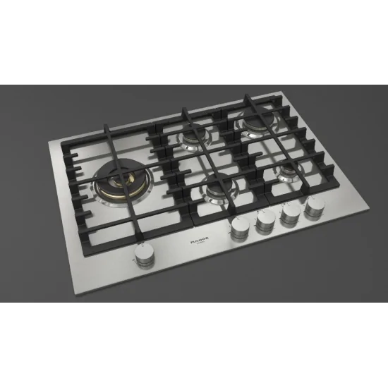 Cocina de gas Fulgor Milano FPH 755 G WK X 75 cm, Gran Fuego Lateral Duegstore.com