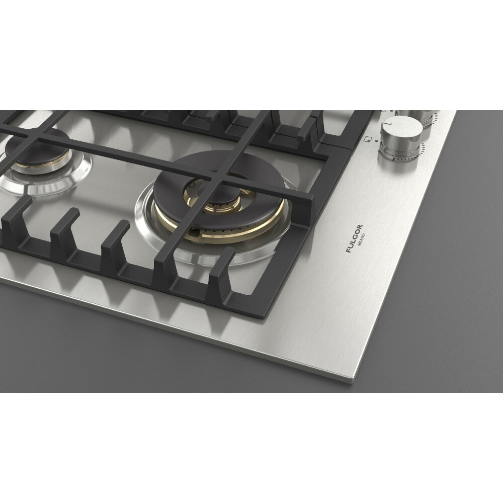 Piano Cottura Gas Fulgor Milano FPH 604 G WK X 60 cm | Duegstore.com