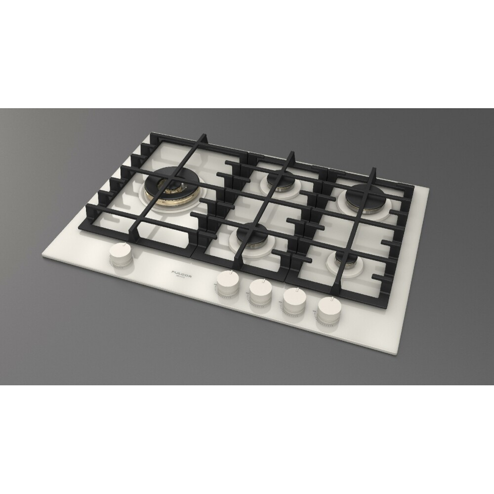 Fulgor Milano FPH 755 G WK: Plan de cocina de gas 75cm https://duegstore.com/es/electrodomesticos-a-precios-asequibles