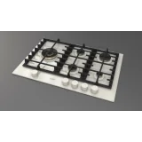 Fulgor Milano FPH 755 G WK: Plan de cuisson à gaz 75cm |MISUMI https://duegstore.com/fr/2-home