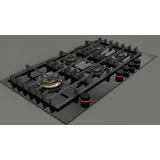 Fulgor Milano FCLH 905 G T WK BK: Floor Cover 90cm with Timer | https://duegstore.com/en/2-home