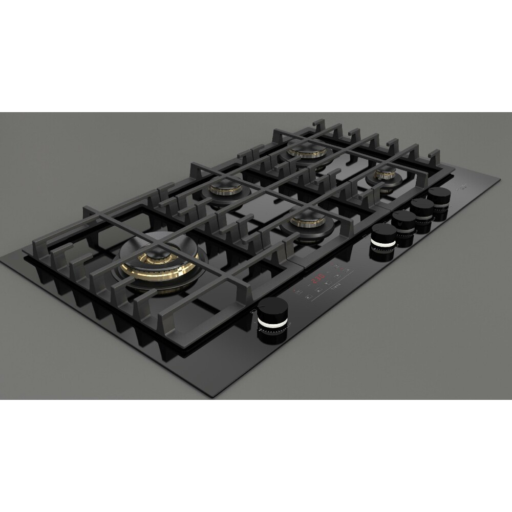 Fulgor Milano FCLH 905 G T WK BK: Couverture de sol 90cm avec minuterie |MISUMI https://duegstore.com/fr/2-home