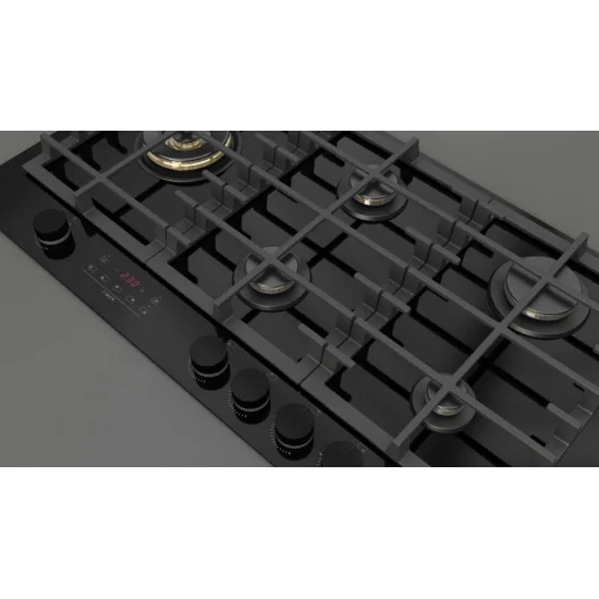 Fulgor Milano FCLH 905 G T WK BK: Floor Cover 90cm with Timer | https://duegstore.com/en/2-home