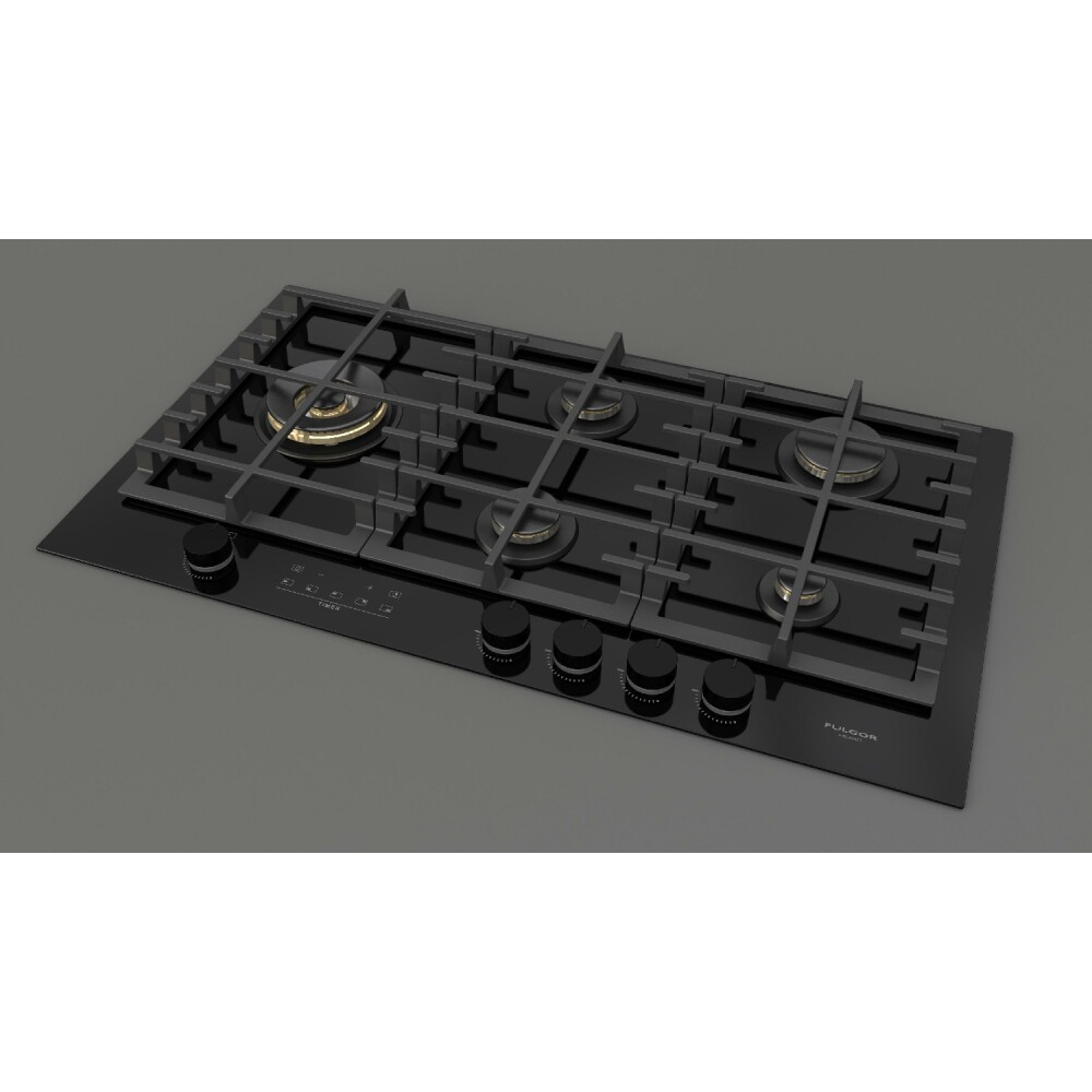 Fulgor Milano FCLH 905 G T WK BK: Floor Cover 90cm with Timer | https://duegstore.com/en/2-home