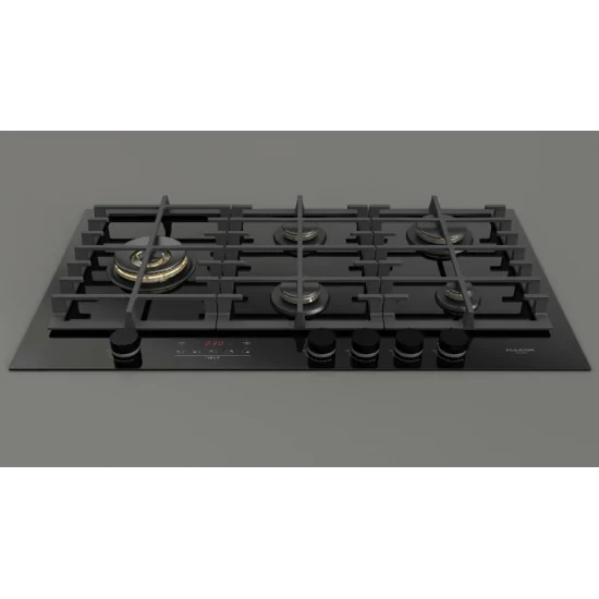 Fulgor Milano FCLH 905 G T WK BK: Половое покрытие 90 см с таймером | https://duegstore.com/ru/pererabotannye-pribory-po-dostupn