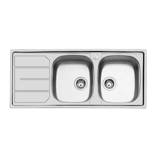 Die Spüle Foster 1812 161,Acciaio Inox,Design Elegant