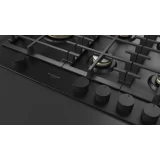 Fulgor Milano FUH 755 G DWK MBK: Piano Cottura 75cm con Wok | duegstore.com