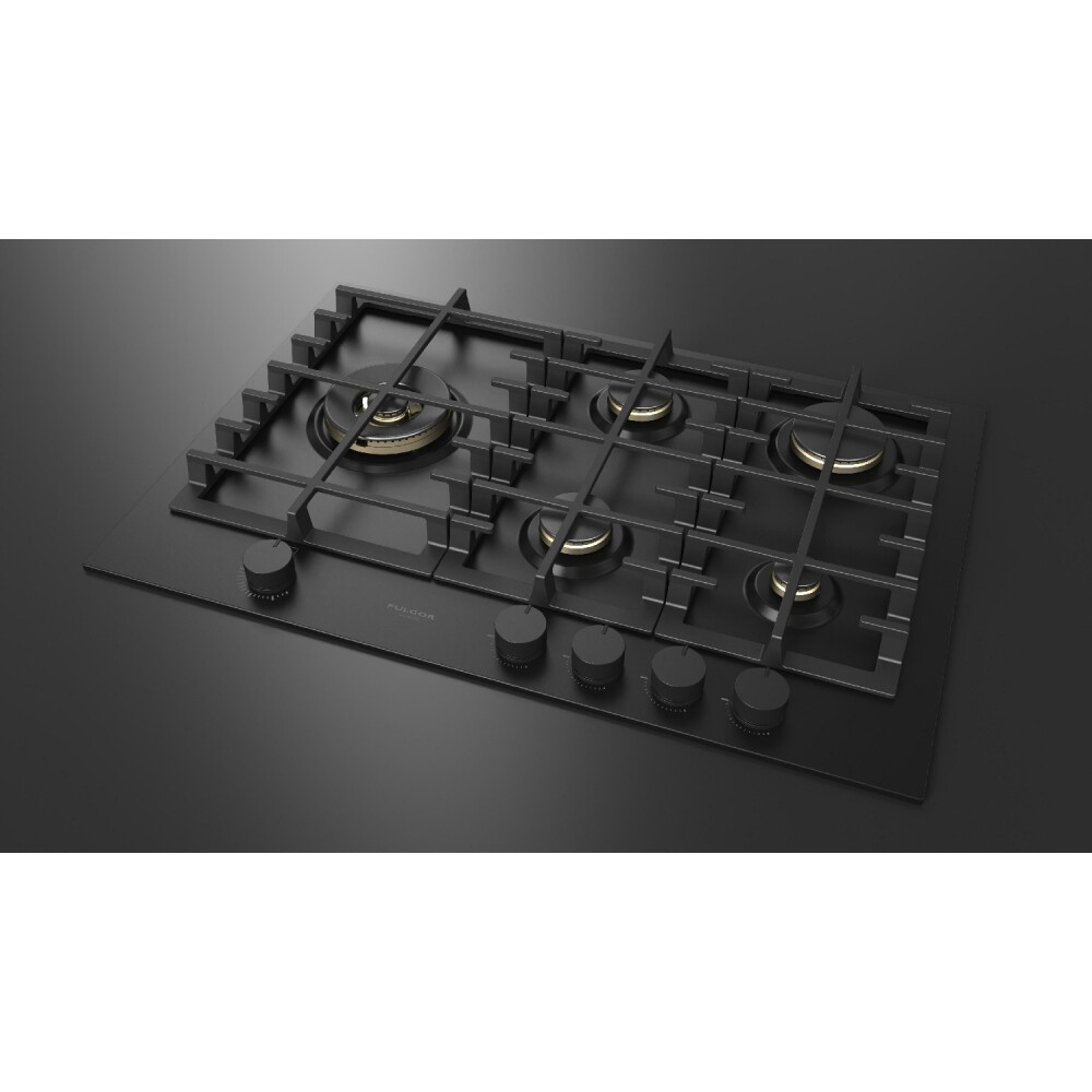 Fulgor Milano FUH 755 G DWK MBK: Cottura 75cm mit Wok | https://duegstore.com/de/2-home