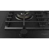 Fulgor Milano FUH 755 G DWK MBK: Piano Cottura 75cm con Wok | duegstore.com