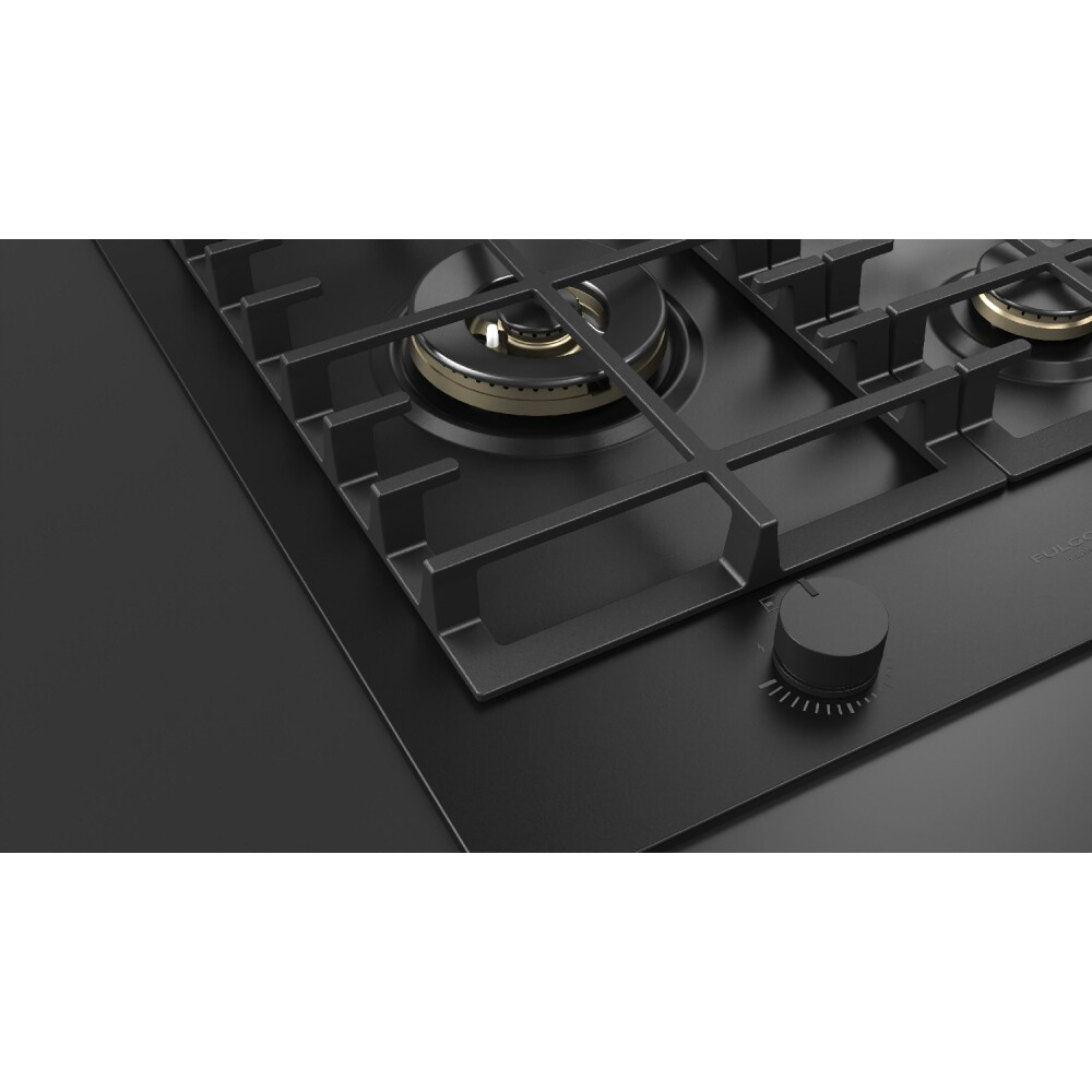 Fulgor Milano FUH 755 G DWK MBK: Piano Cottura 75cm con Wok | duegstore.com