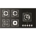 Fulgor Milano FCH 905 G DWK BK: Plan de cocina de gas 90cm, 5 Cookers