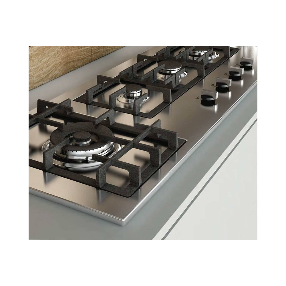 Fulgor Milano QH 1124 GWK X: Piano Cottura 112см Инокс Сатинато | https://duegstore.com/ru/pererabotannye-pribory-po-dostupnym-c