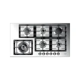 Fulgor Milano QH 906 GWK X: Bodenbezug 90cm Inox Satin mit Wok | https://duegstore.com/de/2-home