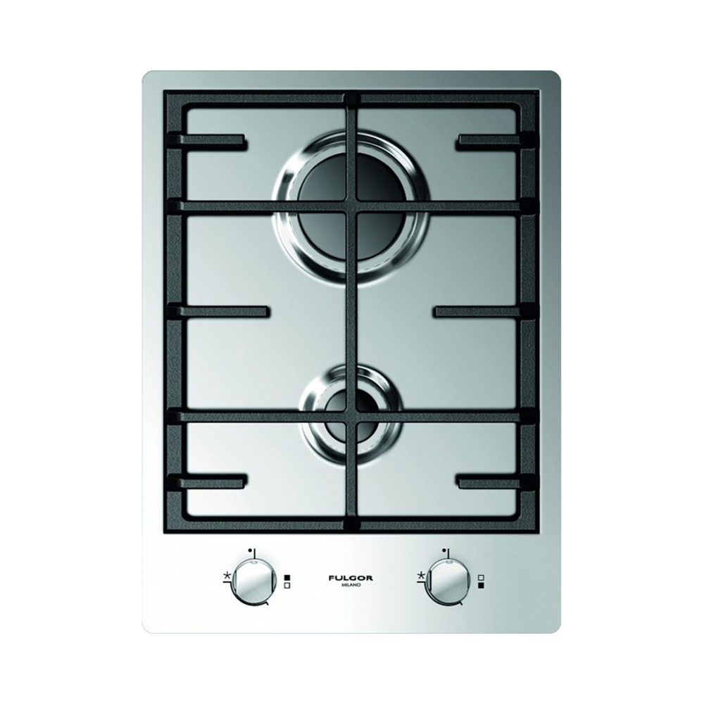 Fulgor Milano CPH 402 G X: Cottura 40cm 伊诺克斯与 2 Wok QQQ https://duegstore.com/zh/2-home