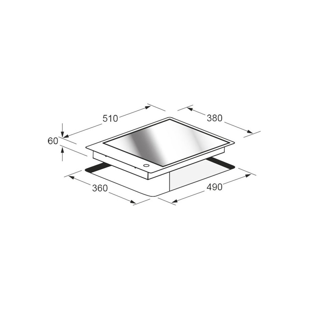 Fulgor Milano CPH 401 ID X: Plan de cocina de inducción 40cm https://duegstore.com/es/electrodomesticos-a-precios-asequibles