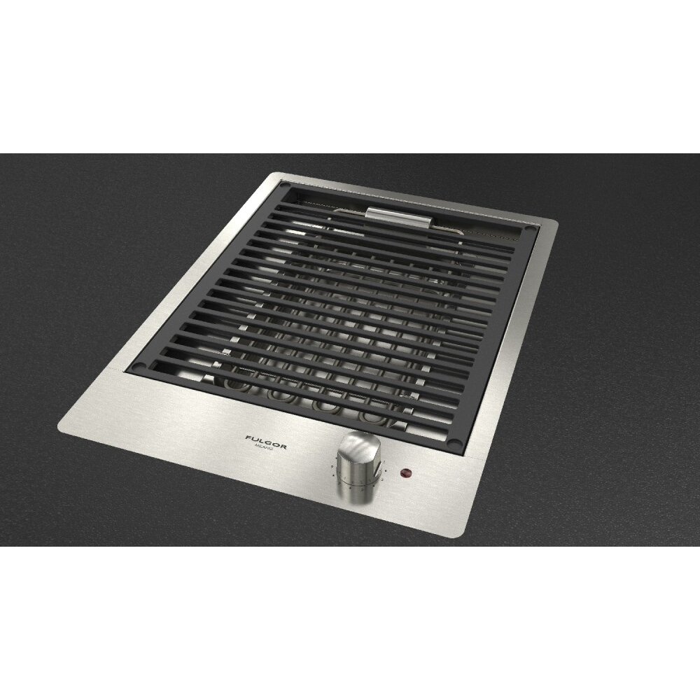 Fulgor Milano CPH 401 BQ X: Electric Barbecue 40cm | https://duegstore.com/en/2-home