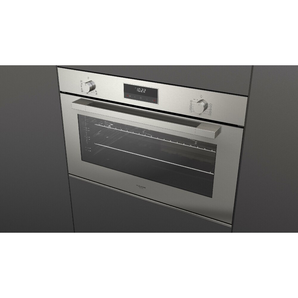 Horno de gas ventilado Fulgor Milano FUTURA 9605 FG EM 2F IX